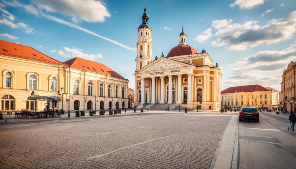 Popular landmarks in Debrecen Popular landmarks in Debrecen