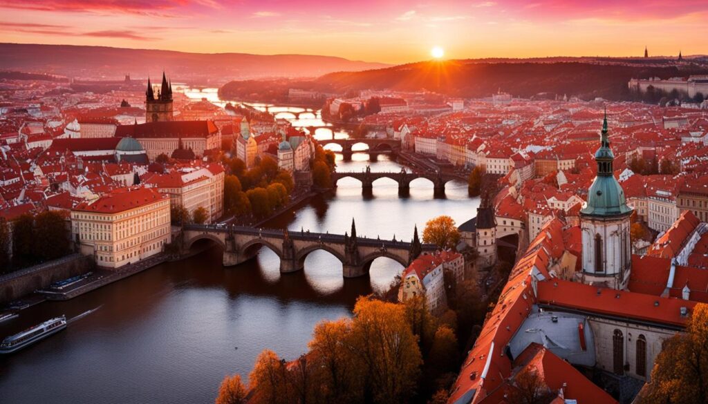 Prague cityscape Prague cityscape