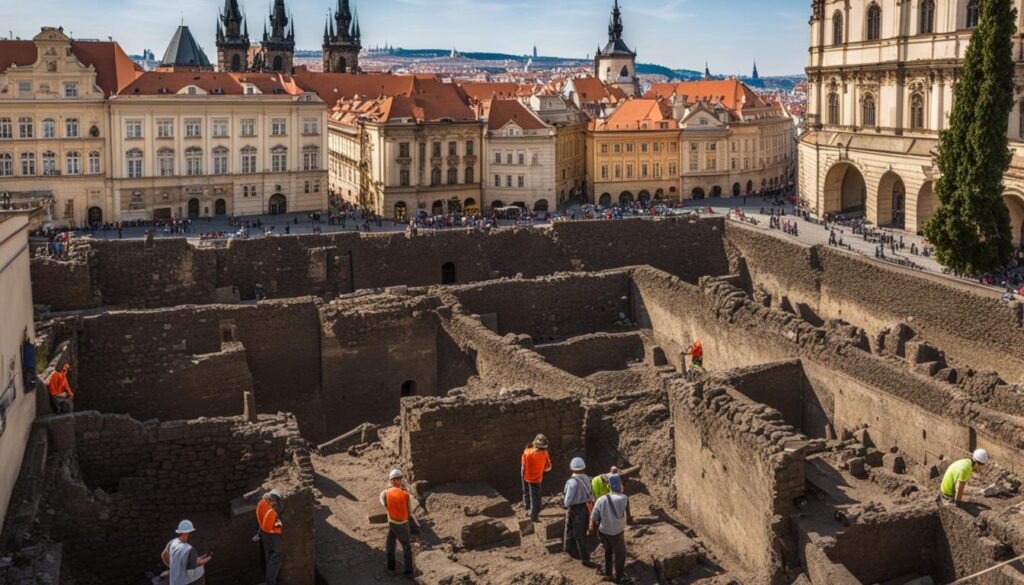 Prague's History Unveiled - Digging into the Past Prague's History Unveiled - Digging into the Past