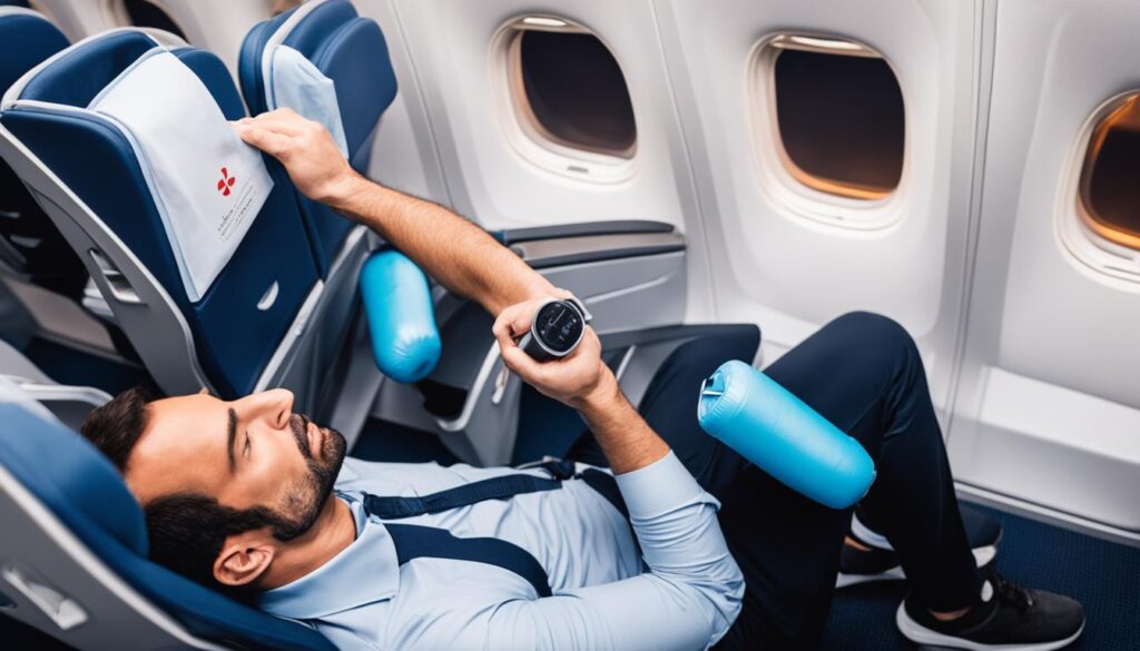 Prevent health issues on long flights Prevent health issues on long flights