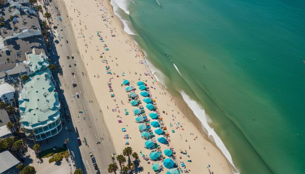 Santa Monica Beach Views Santa Monica Beach Views