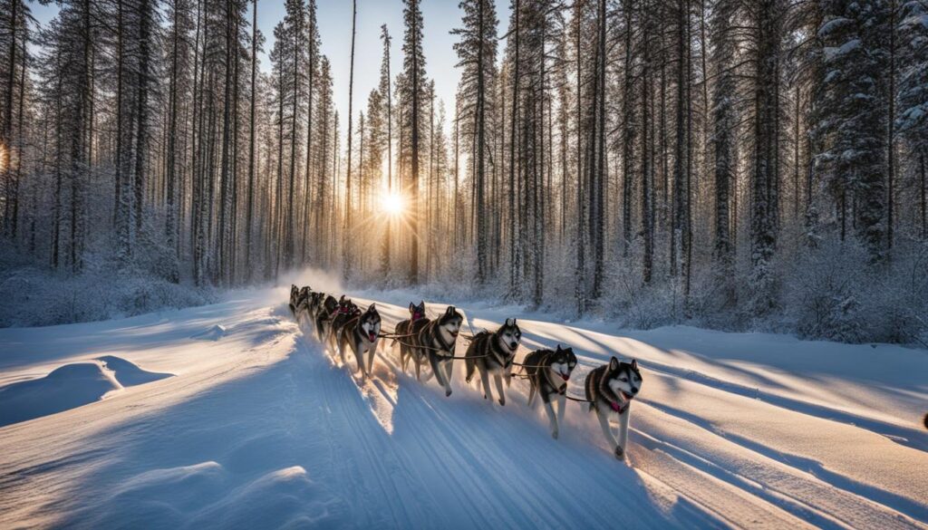 Sarek National Park dog sledding Sarek National Park dog sledding