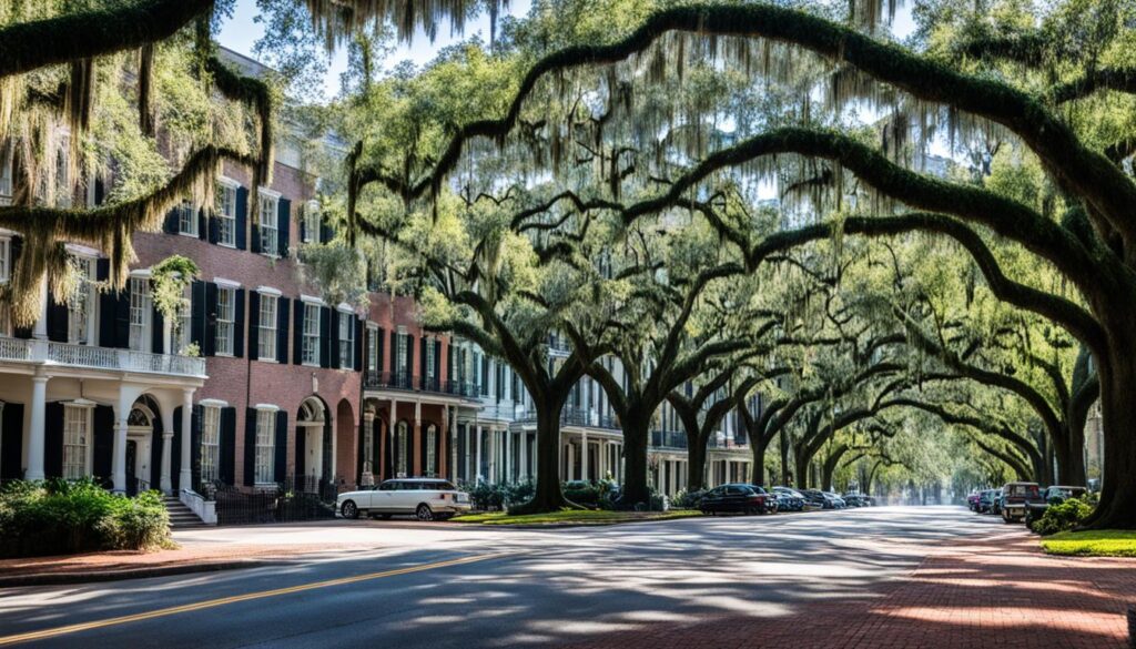 Savannah historic district Savannah historic district