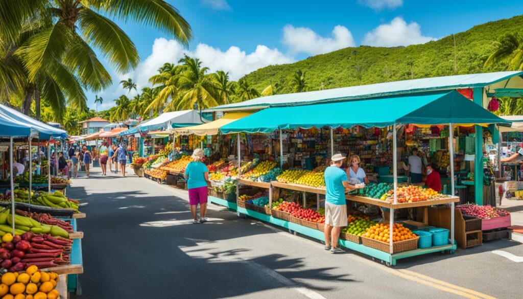Shopping in Road Town (Tortola) Shopping in Road Town (Tortola)