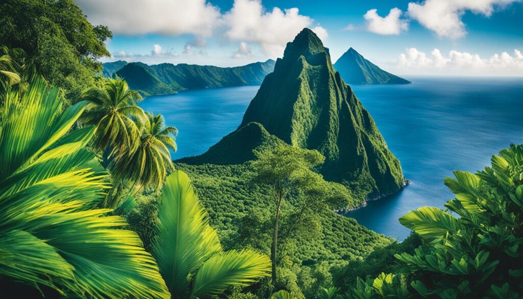 Soufrière landmarks Soufrière landmarks