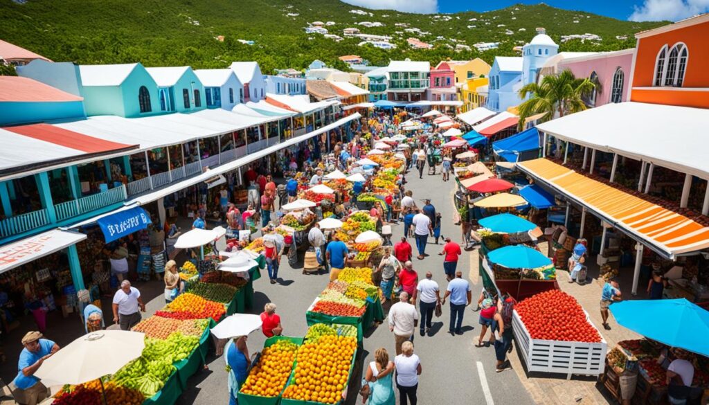 St. Maarten Marigot Market St. Maarten Marigot Market