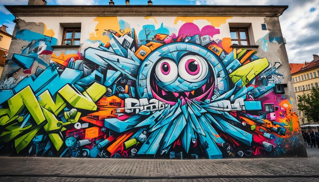 Street Art in Prague Street Art in Prague