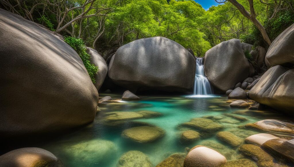 The Baths in Virgin Gorda The Baths in Virgin Gorda