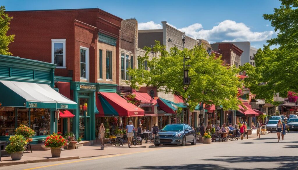 Traverse City Downtown View Traverse City Downtown View