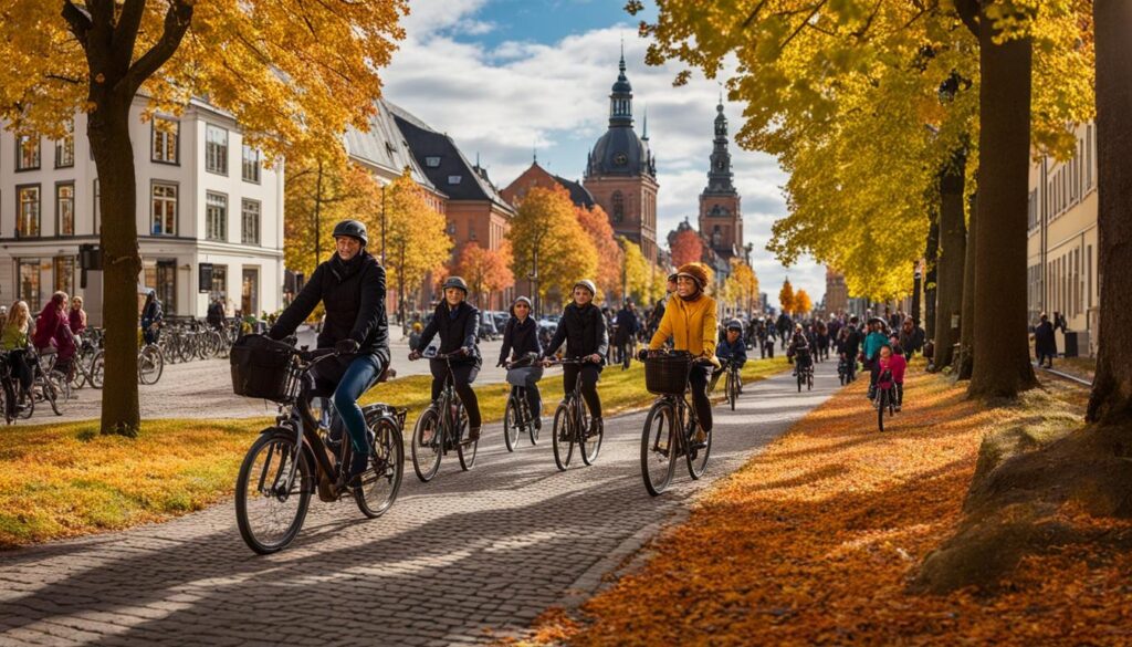 Uppsala bike lane Uppsala bike lane