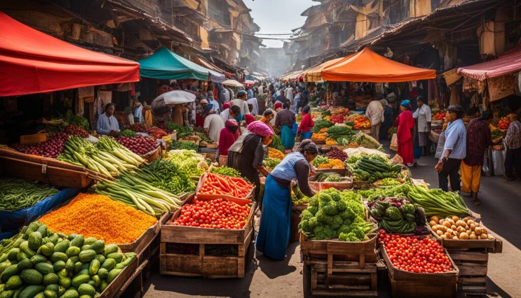 Vegetable Market Vegetable Market