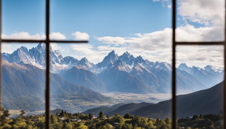 What are some creative composition techniques for travel photography?