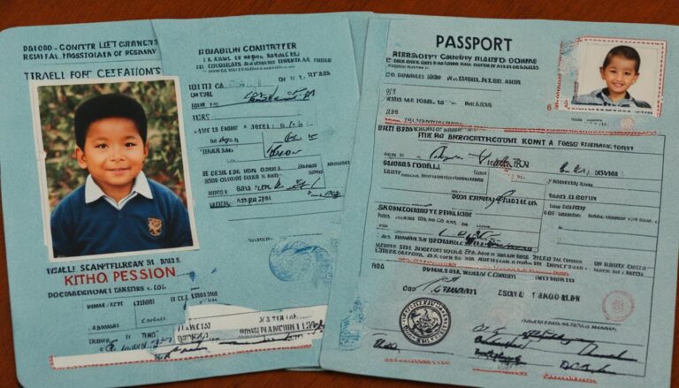What documents do I need to travel with a minor child?