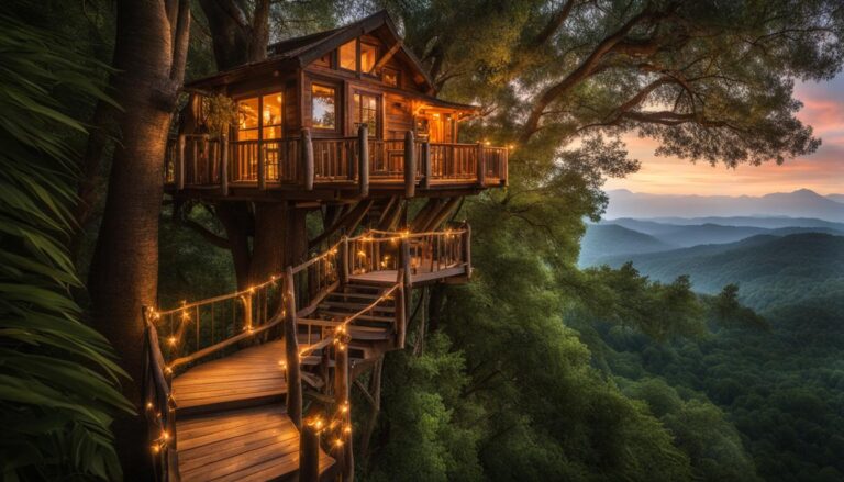 Which apps let you book unique accommodations like treehouses and yurts?