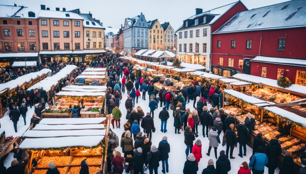 Winter Food Markets in Sweden Winter Food Markets in Sweden