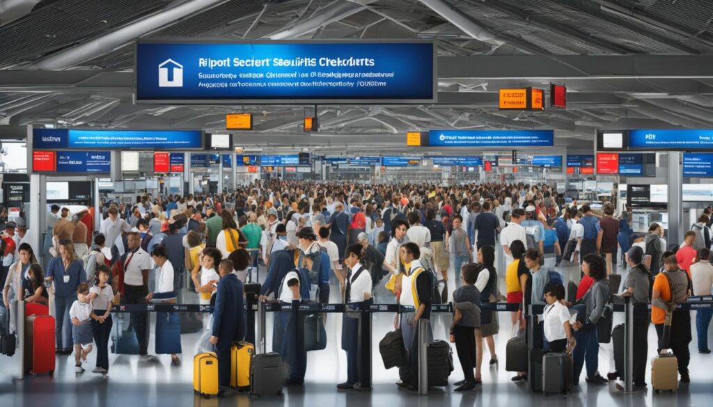 airport security checkpoint airport security checkpoint