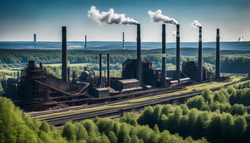 industrial landmarks in Ostrava industrial landmarks in Ostrava