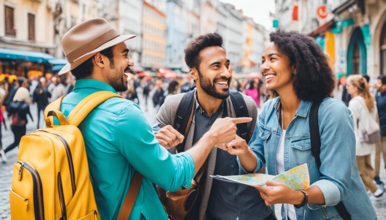 language exchange for travel networking