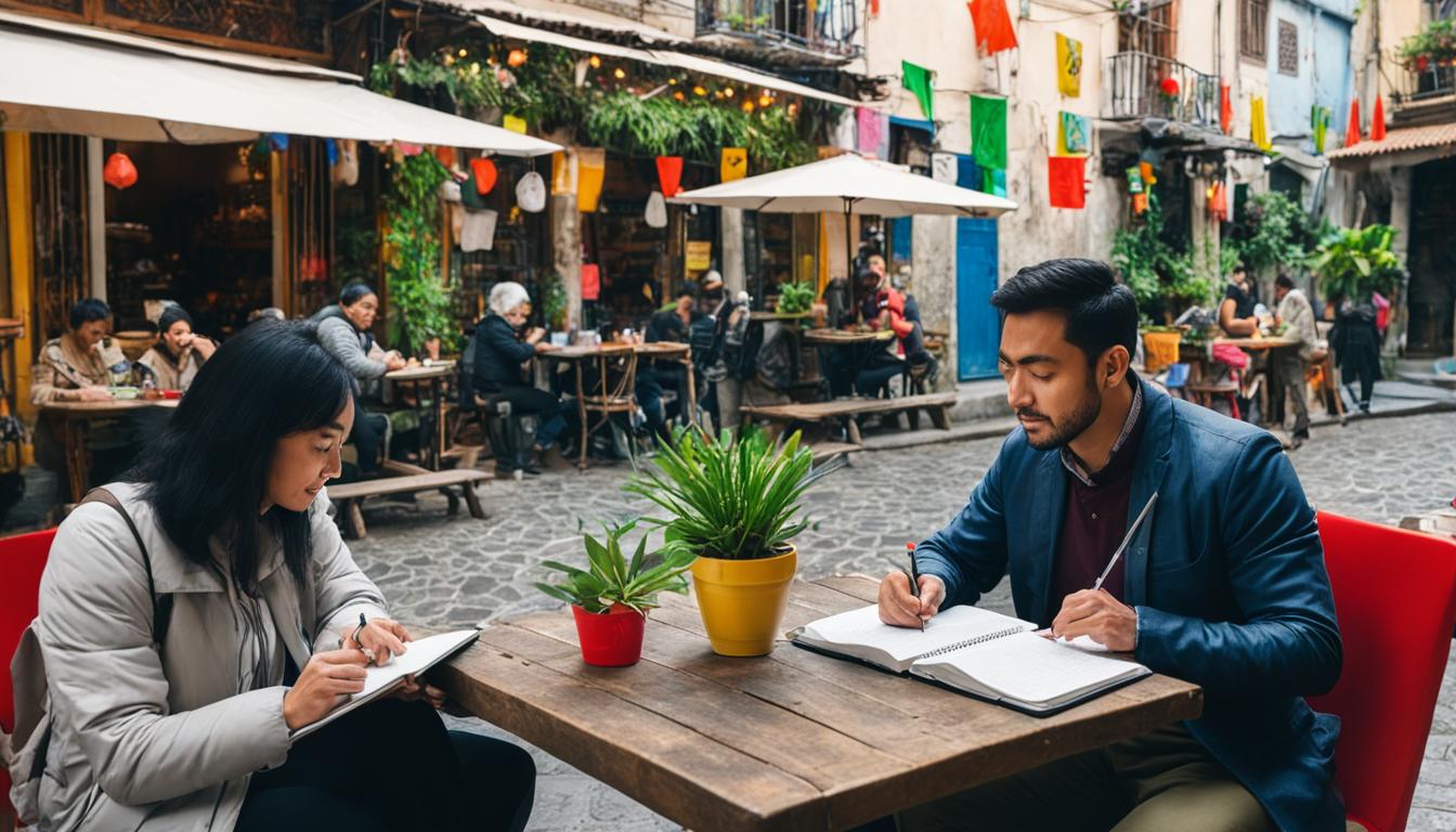 Tourist Learning Language Solo Travel For Language Learning: Boost Skills Abroad