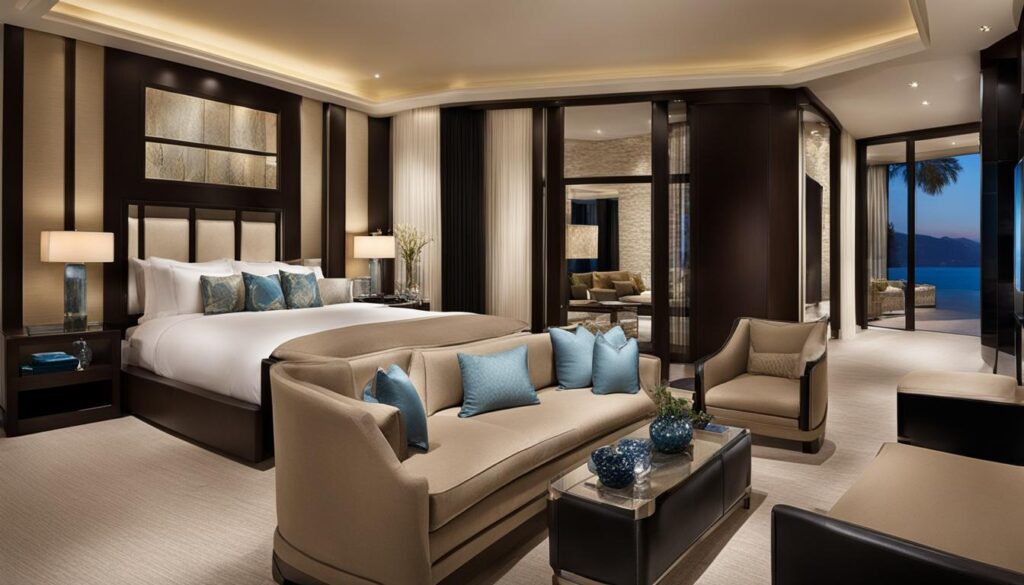 luxury accommodations vs budget options