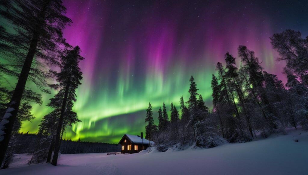 magical Northern Lights in Sweden magical Northern Lights in Sweden