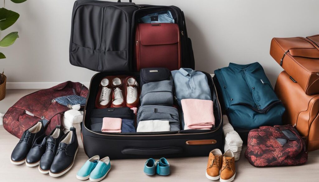 organized packing for a family trip organized packing for a family trip