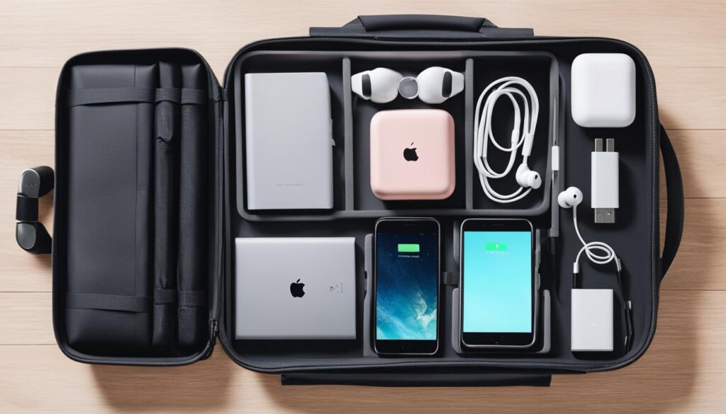 organizing tech accessories for trips organizing tech accessories for trips
