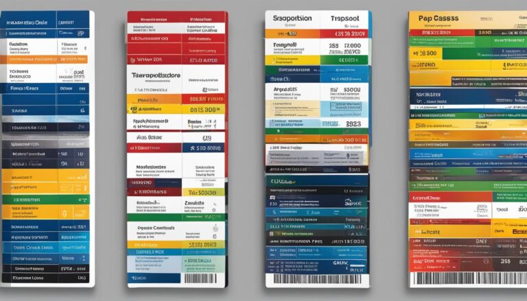 public transportation pass comparison