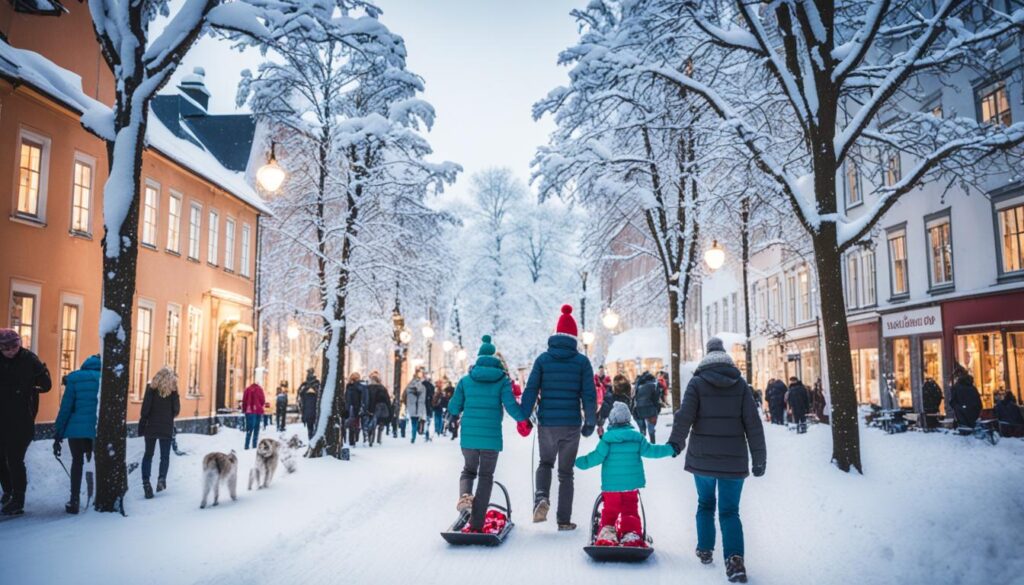 winter wonderland in Västerås winter wonderland in Västerås