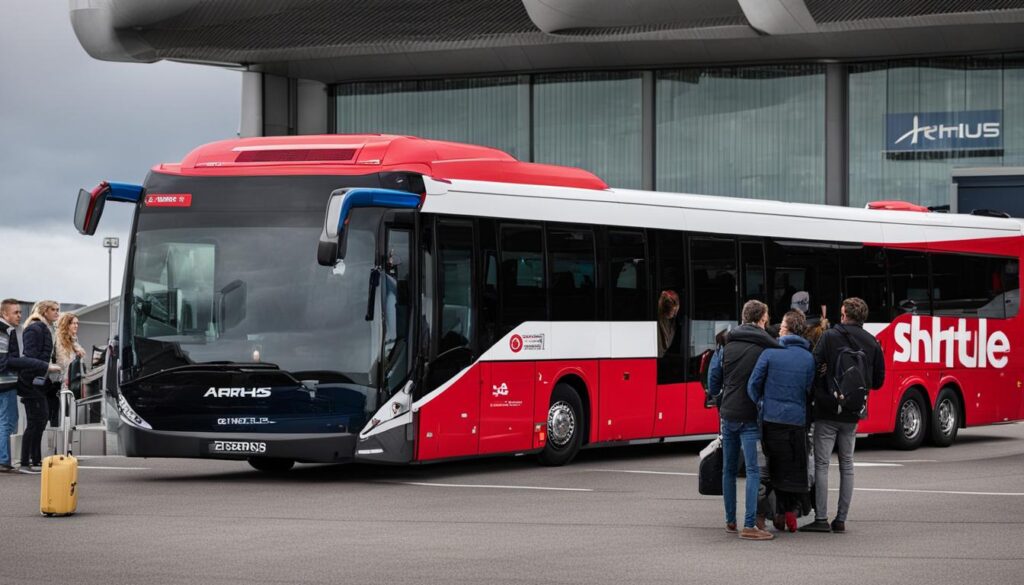 Aarhus airport shuttle services Aarhus airport shuttle services