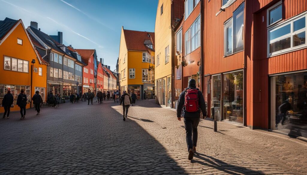 Aarhus city on foot Aarhus city on foot