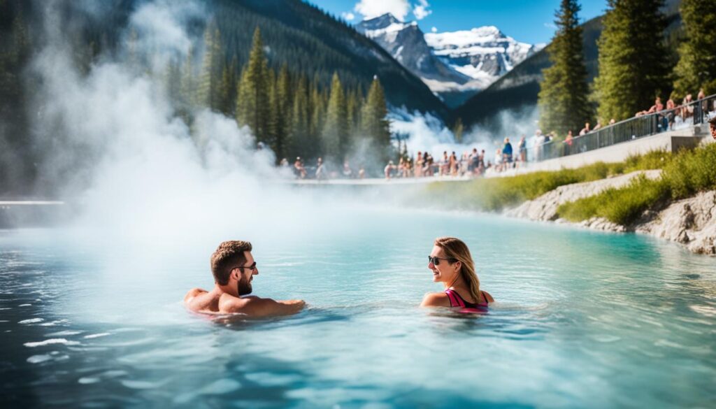 Banff Hot Springs Soaking Banff Hot Springs Soaking