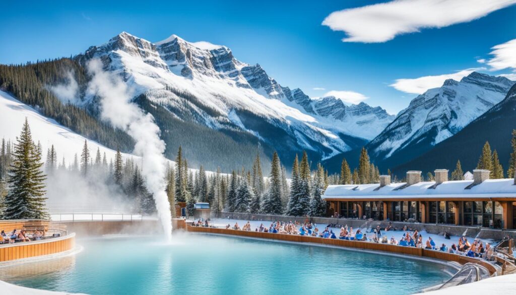 Banff hot springs Banff hot springs