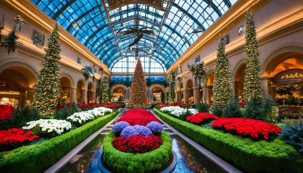Bellagio Conservatory seasonal changes Bellagio Conservatory seasonal changes