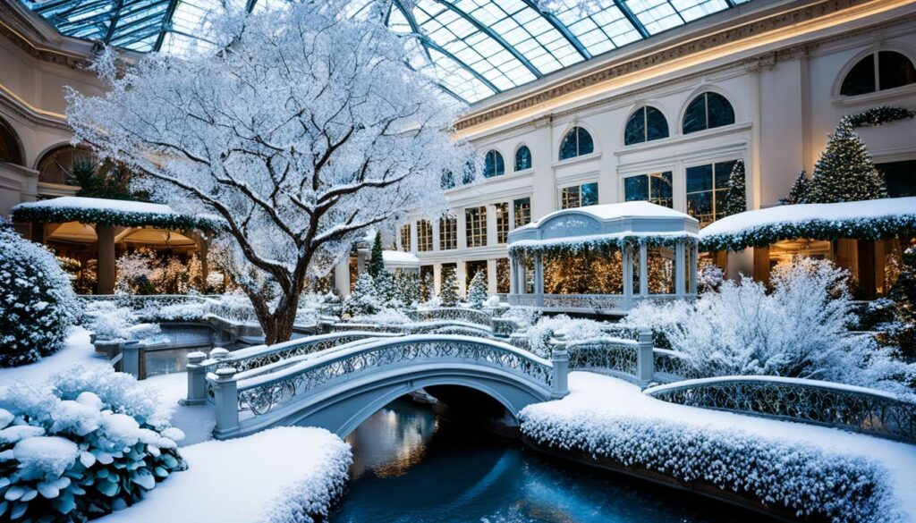 Bellagio Conservatory winter display Bellagio Conservatory winter display