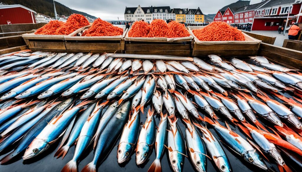 Bergen attractions - Fish market Bergen attractions - Fish market