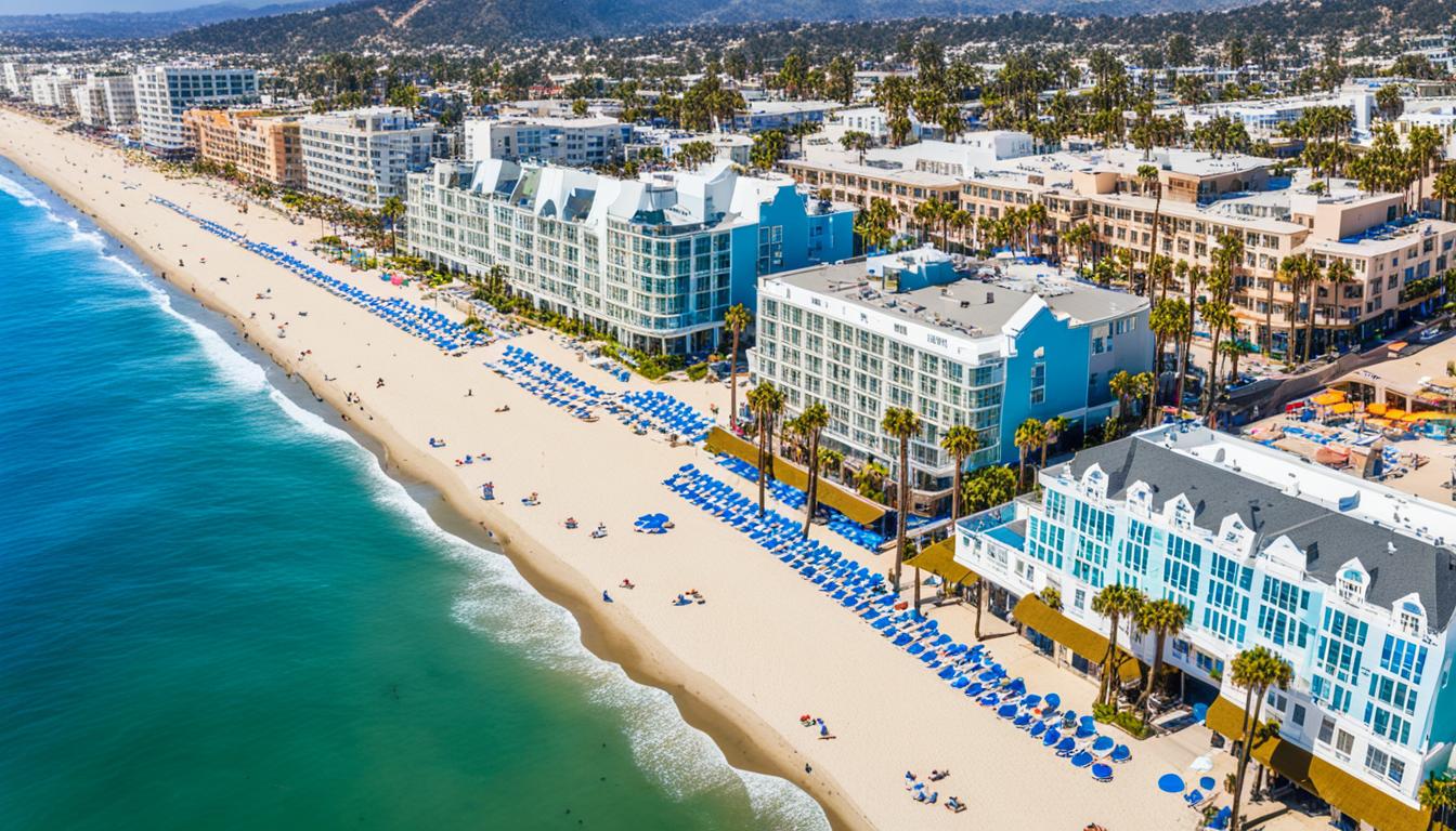 Best places to stay in Santa Monica for easy beach access?