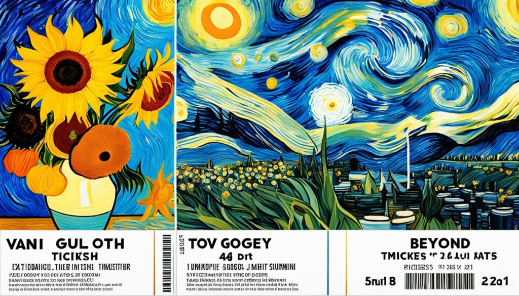 Beyond Van Gogh tickets Beyond Van Gogh tickets