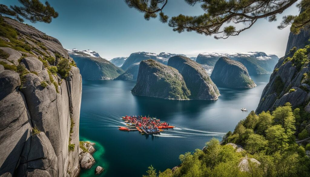 Boat Tour of the Lysefjord Boat Tour of the Lysefjord