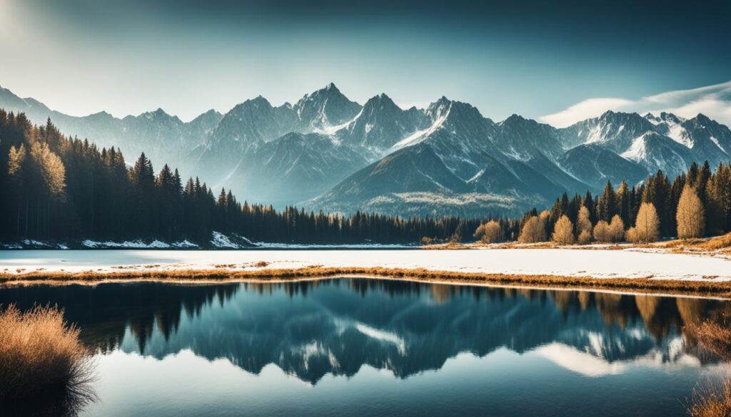 Breathtaking view of the High Tatras Breathtaking view of the High Tatras