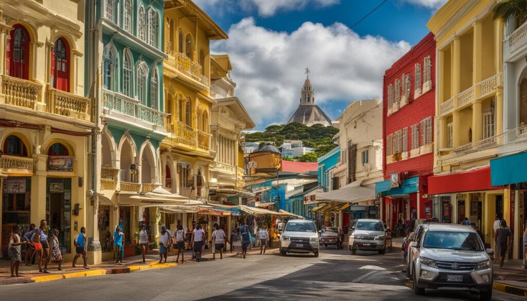 Bridgetown city center Bridgetown city center