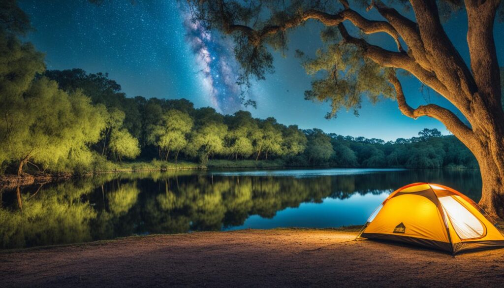 Camping in Tampa's Outdoors Image Camping in Tampa's Outdoors Image