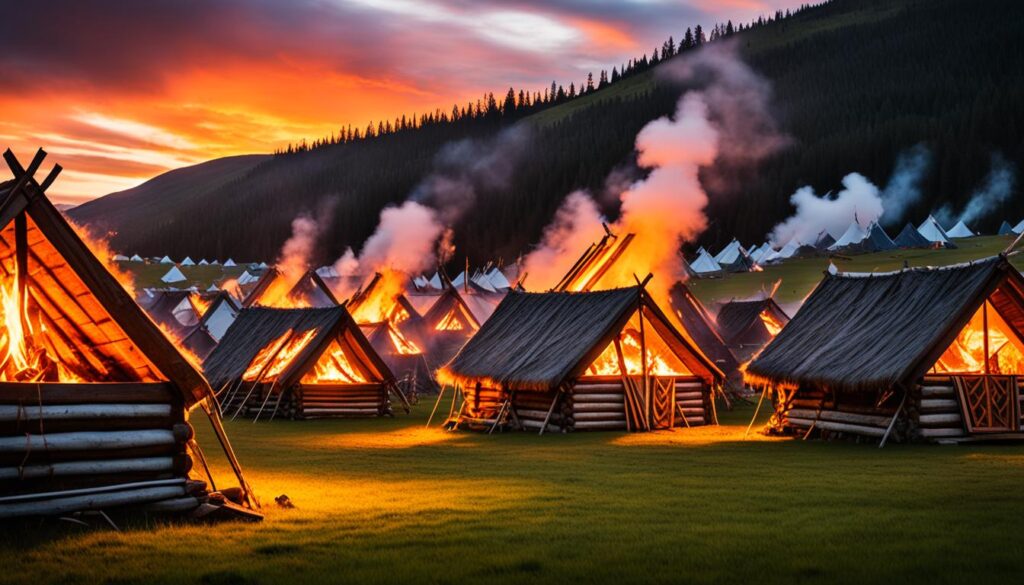 Camping site with Viking vibes Camping site with Viking vibes