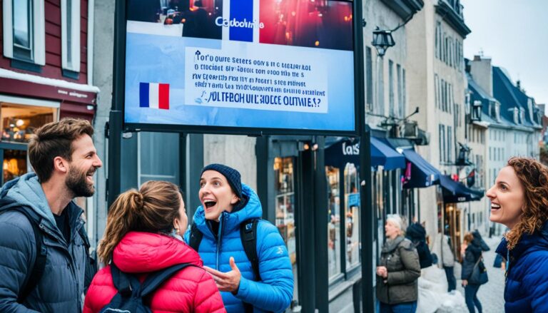 Can you visit Quebec City without speaking French?