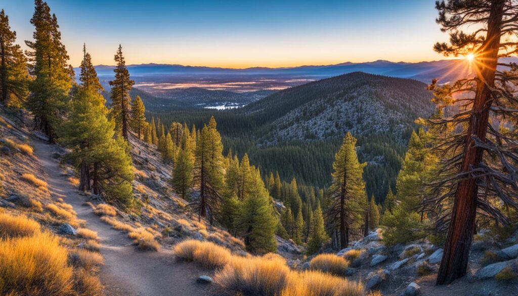 Carson City hiking trails with panoramic views Carson City hiking trails with panoramic views