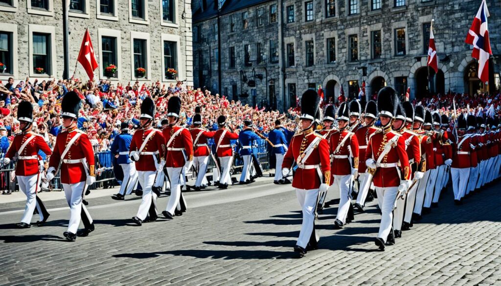 Changing of the Guard Quebec City Changing of the Guard Quebec City