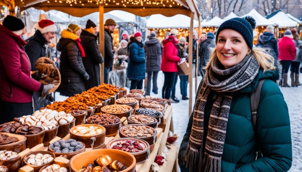 Christmas Market Vendors in Quebec City Christmas Market Vendors in Quebec City