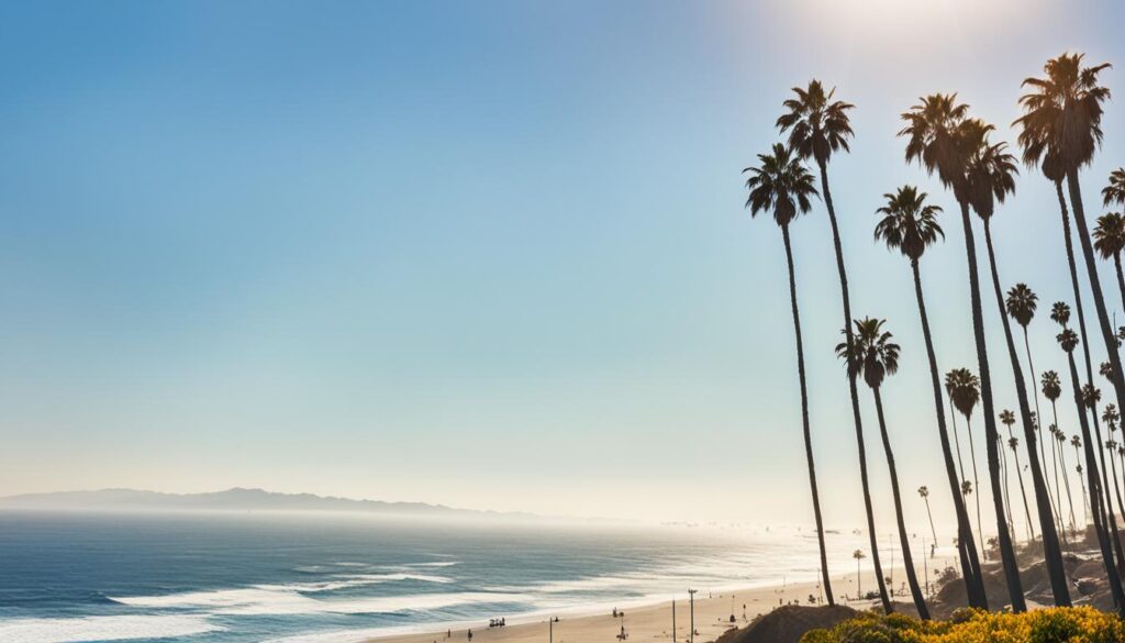 Coastal climate in Los Angeles Coastal climate in Los Angeles