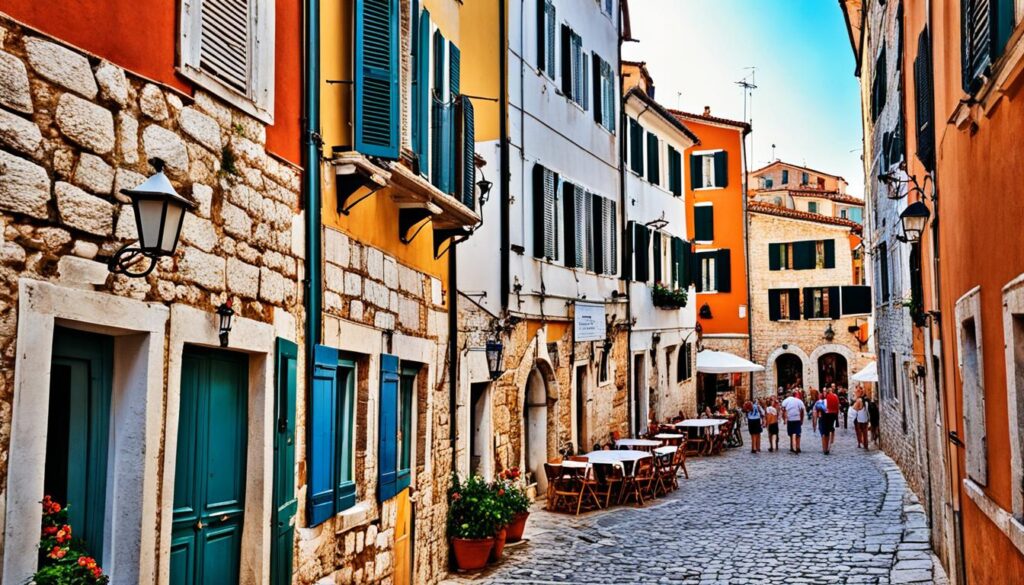 Cobblestone Streets of Rovinj Cobblestone Streets of Rovinj