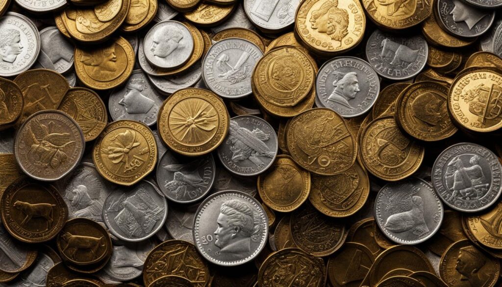 Danish Krone banknote and coins Danish Krone banknote and coins